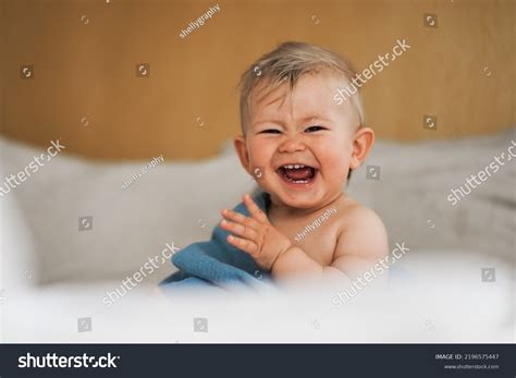 Mega Cute Naked Almost One Year Stock Photo Shutterstock