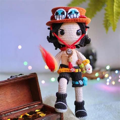 One Piece Crochet Pattern One Piece-Ace, PDF Crochet Pattern, Simple