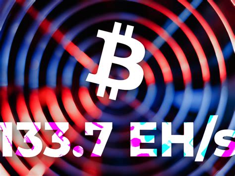 Bitcoin Btc Hash Rate Spikes To New All Time High Of Eh S