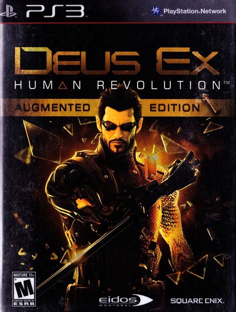 Deus Ex Human Revolution Augmented Edition 2011 Playstation 3 Box