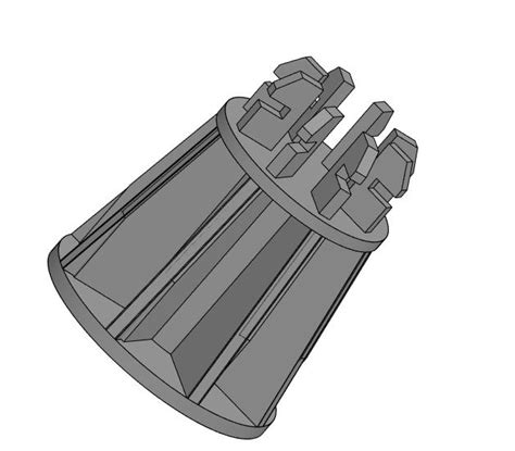 Держатель обшивки Шевроле Лачетти - Чертежи, 3D Модели, Проекты, 3д принтер