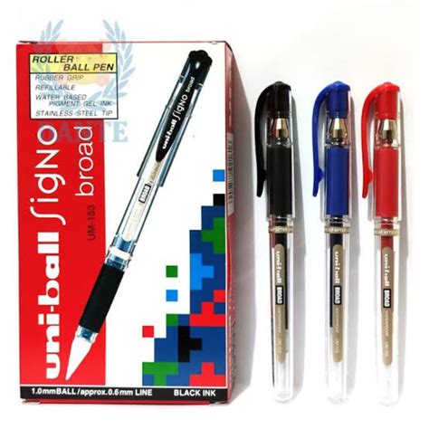 Jual Uniball Signo Broad Waterproof Sign Pen Pulpen Tanda Tangan Tahan