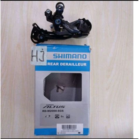 Jual RD Shimano Altus M2000 9 Speed Shadow Shopee Indonesia