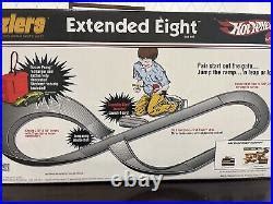 Car Track Set Sealed New Hot Wheels SIZZLERS EXTENDED EIGHT Race Car Set W Goose Pump