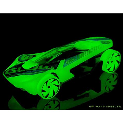 Jual Hot Wheels Hw Warp Speeder Hijau Biru Glow In The Dark Shopee Indonesia