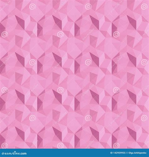 Seamless Abstract Geometric Pink Background Pattern. Geometric Design ...