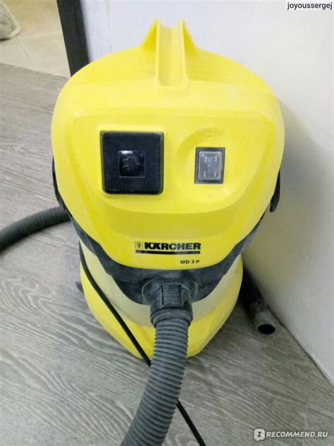 Мешковый пылесос Karcher WD 3 - «Отлично» | отзывы