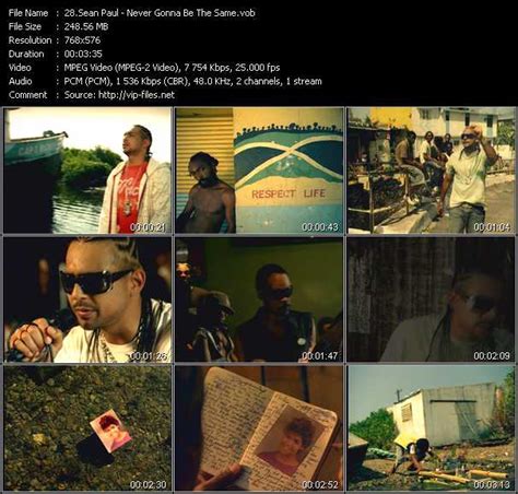 Sean Paul Video Download Never Gonna Be The Same Videovob
