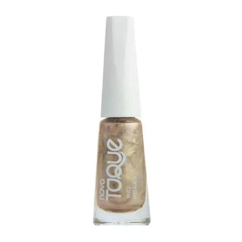 Esmalte Metálico Nude Novo Toque 8ML Shopee Brasil