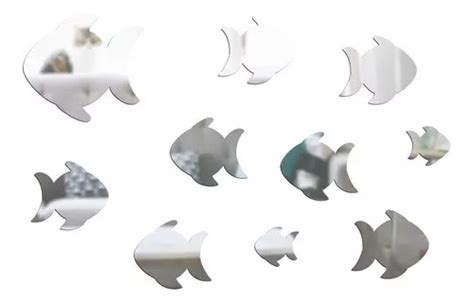 Espejo Pescado De Pared Maison De Lele Decorativo X Cm Marco Nude MercadoLibre
