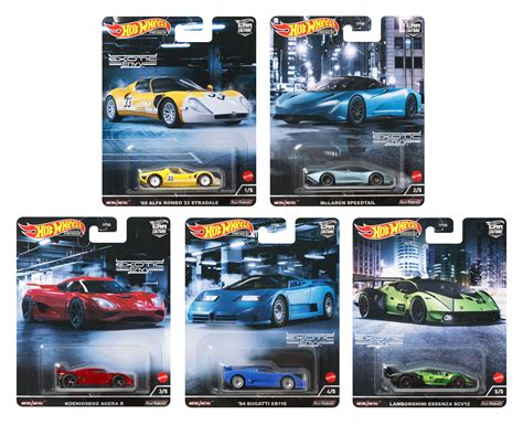 Buy Hot Wheels Premium Car Culture Exotic Envy M Set Of Online At Lowest Price In