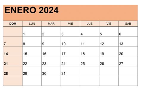 Calendario Semanal Enero 2024 Para Imprimir Recibo Etta Olympe