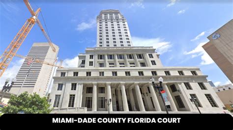 Miami-Dade County Court Docket: A Lawyer's Insider Perspective - 2ld9uvm
