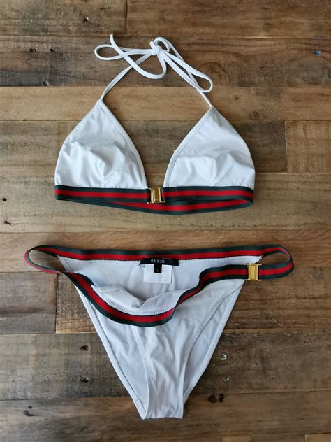 GUCCI SWIMSUIT BIKINI SZ L Gem