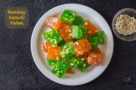 Bombay Karachi Halwa Microwave Recipe Kali Mirch By Smita