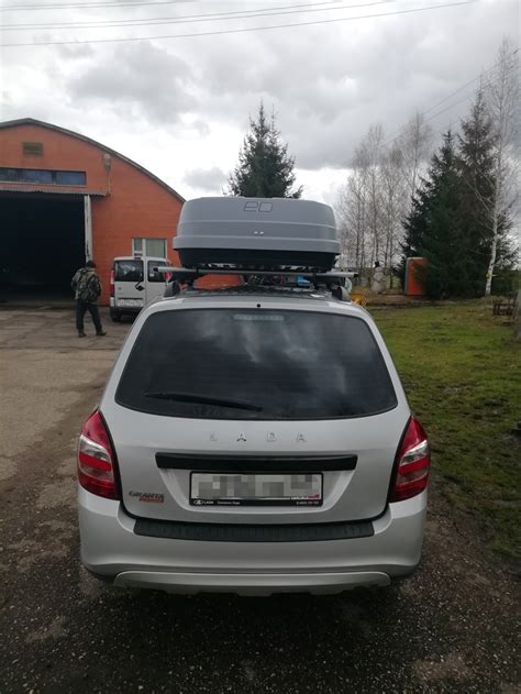 Автобокс — Lada Гранта Cross, 1,6 л, 2023 года | аксессуары | DRIVE2