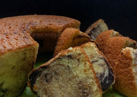 Resep Bolu Marmer Jadul All In One Methode Oleh Dapur Renkganis Cookpad