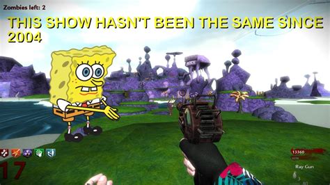 SPONGEBOB BATTLE FOR BIKINI BOTTOM CUSTOM ZOMBIES MAP SHOWCASE YouTube