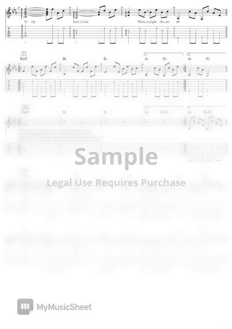 Cigarettes After Sex K By WOORAM Sheet