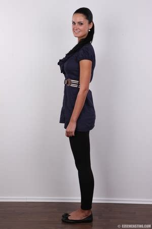 Tanned Ponytailed Brunette Babe Looking Really Sexy With XXX Dessert