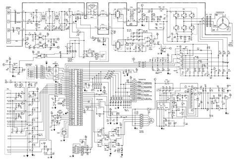 Air Conditioner Control Circuit Schematic Diagram