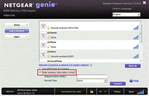 Connecting to the internet using the WNA3100 USB wireless adapter and ...