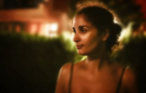 Wallpaper Girl Brunette Lights Light Girl Night Art Beautiful