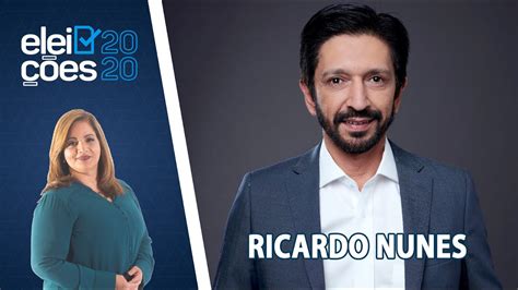 Elei Es Ricardo Nunes Mdb Candidato A Vice Prefeito De S O