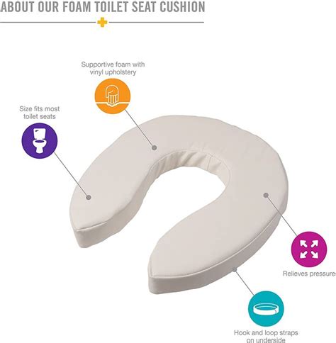 Dmi Raised Toilet Seat Toilet Toilet Seat Riser Seat Cushion And