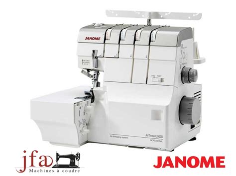 Surjeteuse Recouvreuse Janome Air Thread 2000d Garantie 5 Ans Jfa