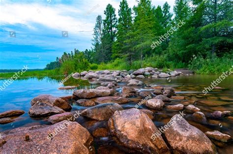 Itasca Lake Held Behind A Man Made Dam At The Headwaters Of The