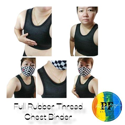Chest Binder Full Rubber Breathable Breast Binder For Lesbian Corsets Lazada PH