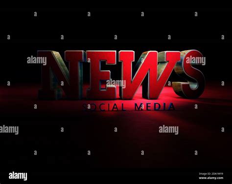 News Social Media Stock Photo Alamy