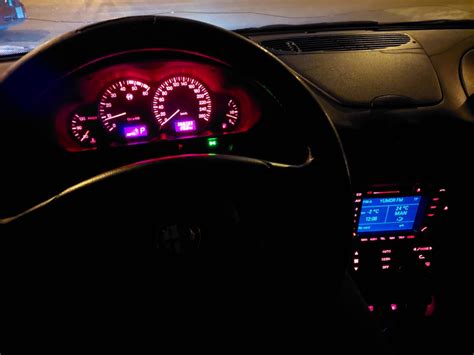 Приборка и лампочки — Alfa Romeo 166, 2,4 л, 2004 года | электроника ...