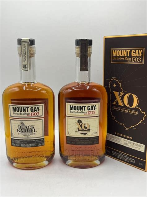 Mount Gay XO Triple Cask Black Barrel 70cl 2 Bottles Catawiki