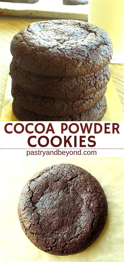 Moist Chocolate Cookies With Cocoa Powder Pastry And Beyond