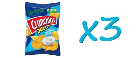 Чипсы Crunchips X-cut Сметана и Специи 70г - купить с доставкой по ...