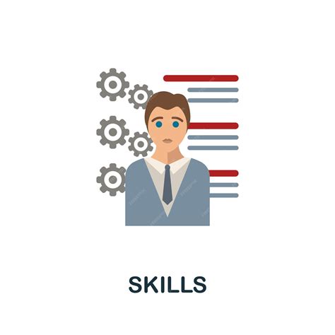 Premium Vector Skills Flat Icon Simple Sign From Gamification