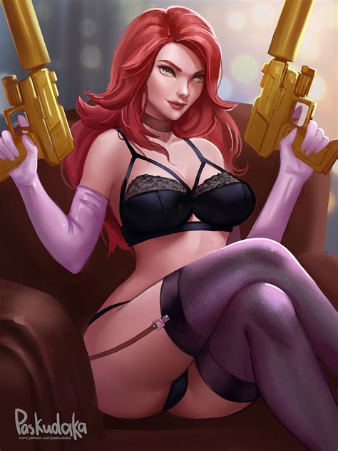 Miss Fortune Lingerie By Paskudaka Hentai Foundry