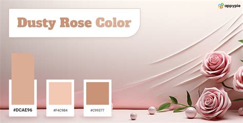 Dusty Rose Color Hex Code Complementary Colors And Uses