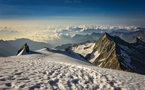 Pizzo D Andolla View From Weissmies M In The Valais Al Flickr