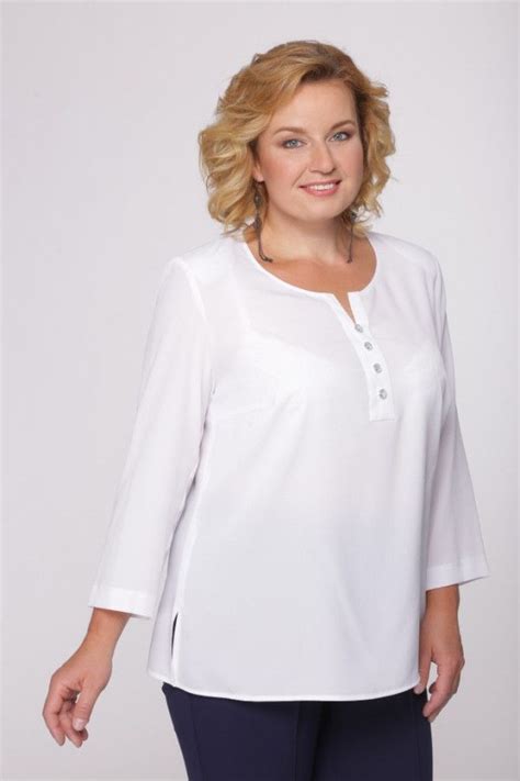 Женская повседневная трикотажная шифоновая на пуговицах блуза - в ...