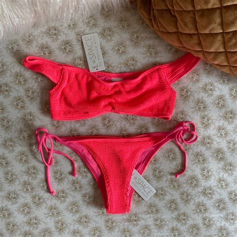L Space Swim Lspace Full Set Smocked Ruched Bikini Ziggy Top Lily Bottoms Poshmark