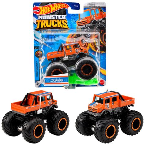 Jual Hot Wheels Monster Trucks Mercedez Benz Unimog Shopee Indonesia