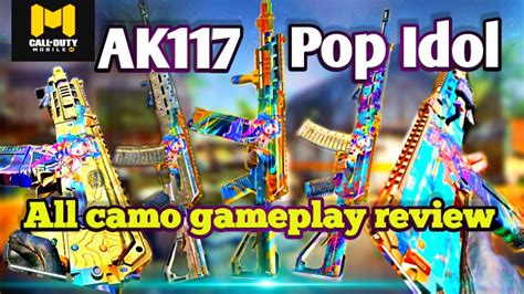 Free Epic Ak117 Pop Idol All Camo Gameplay In Codm NEW AK117 POP IDOL