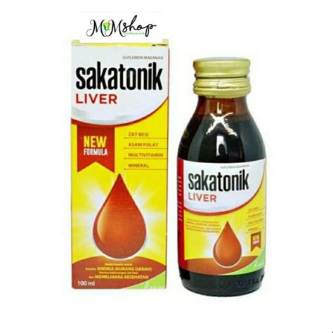 Jual Sakatonik Liver Suplemen Kesehatan 100 ML Shopee Indonesia