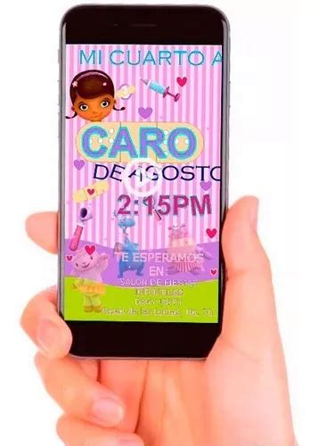 Video Invitaci N Digital Doctora Juguetes Cumplea Os Mod Mercadolibre