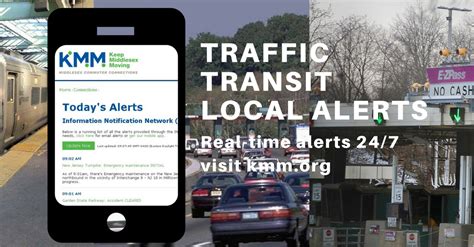 Traffic Alerts App – Keep Middlesex Moving