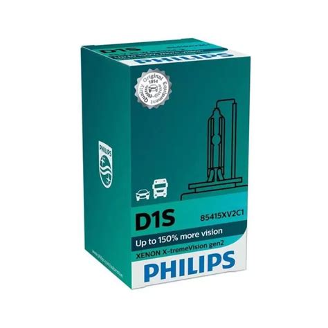Philips Xenon X Treme Vision Gen2 D1s Hid Bulb Single Powerbulbs