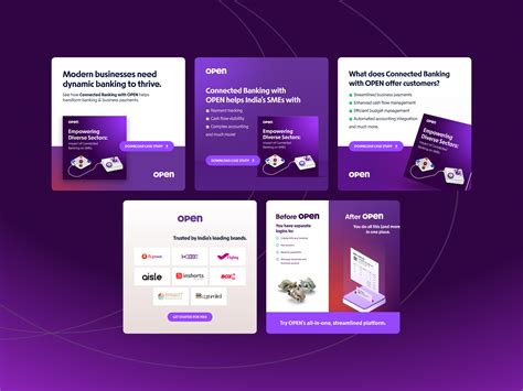 Open Money Creatives Payments And Banking By Tripledart Digital On Dribbble